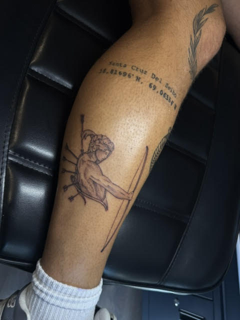 Black and Grey voorbeeld 6 tattoo