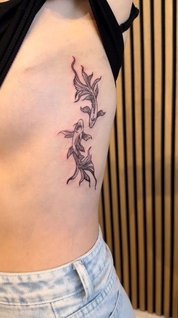 FineLine voorbeeld 2 tattoo