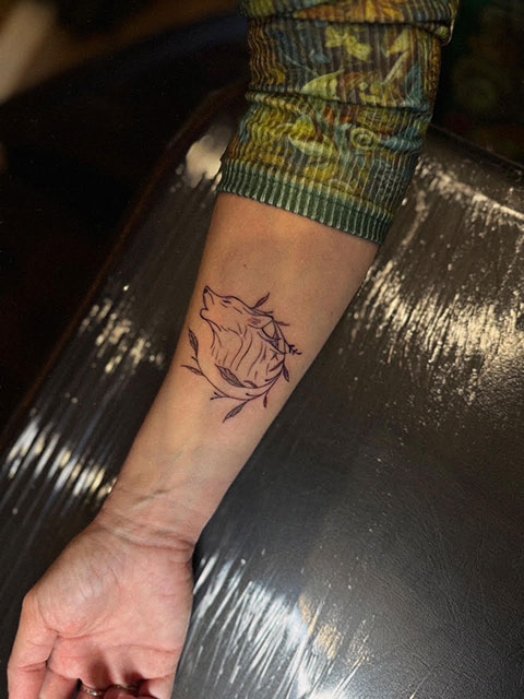 FineLine voorbeeld 4 tattoo