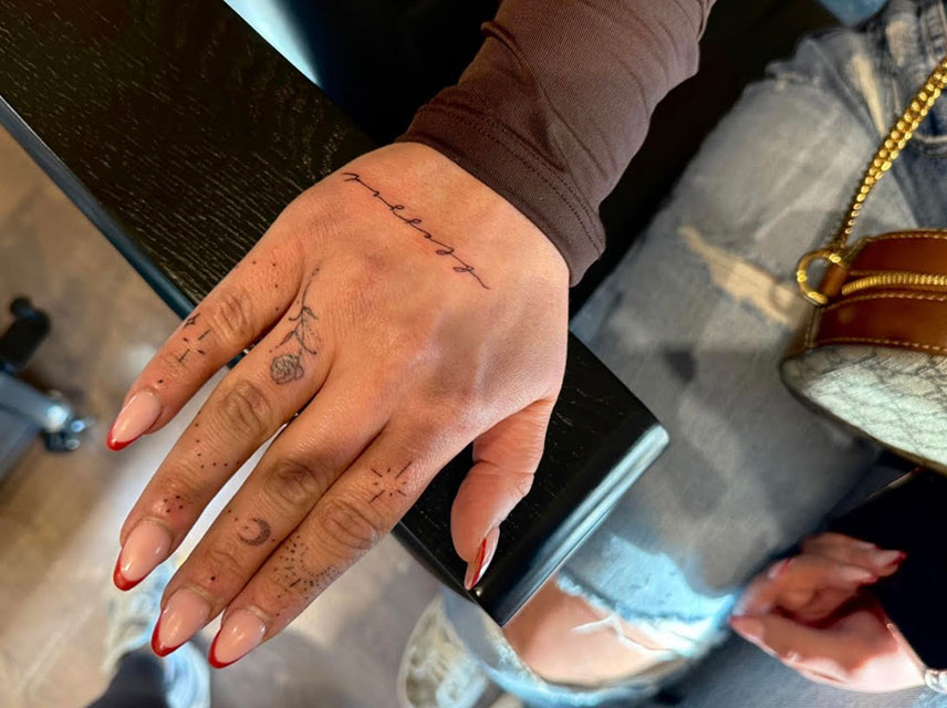 FineLine voorbeeld 5 tattoo