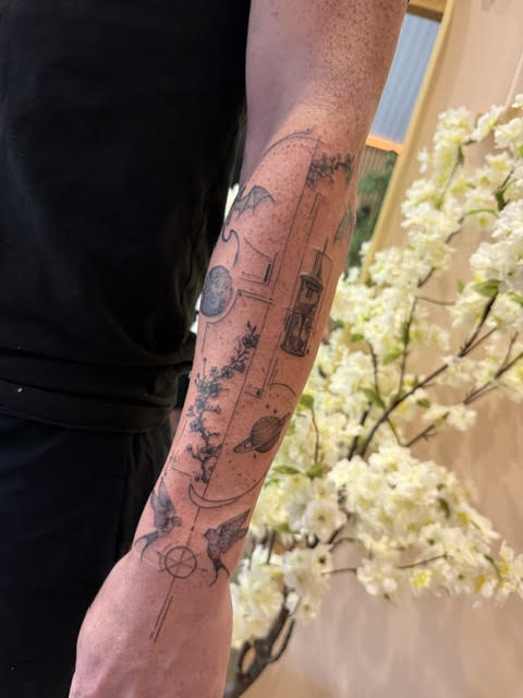 FineLine voorbeeld 11 tattoo