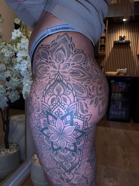 Ornamental voorbeeld 2 tattoo