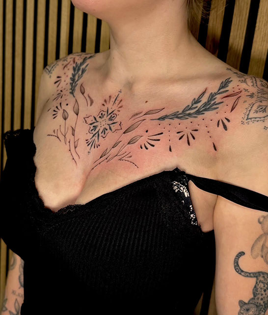 Ornamental voorbeeld 6 tattoo